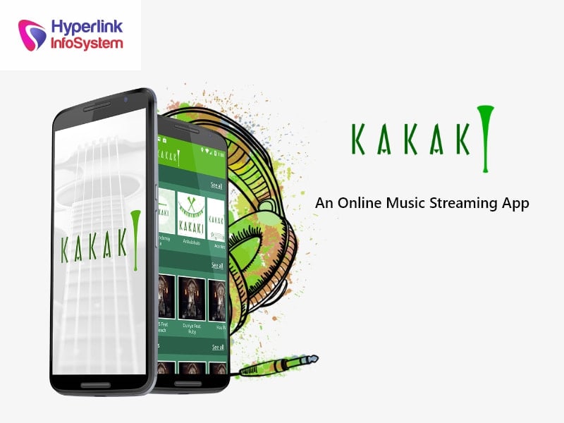 kakaki – an online music streaming app